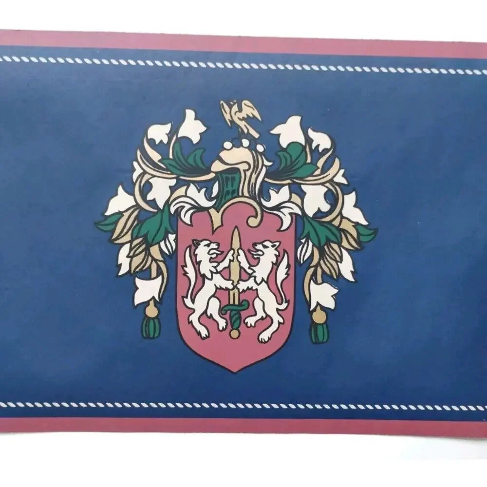 2 - Pre-pasted Decorative Border - Dark Blue - Man Cave Decor - Lions - 10 yds